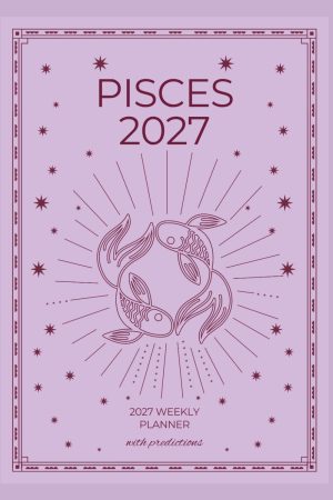Pisces 2027 Astro Diary cover — Scribbled Fox astrology range