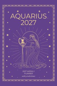 Aquarius 2027 Astro Diary in Royal Violet