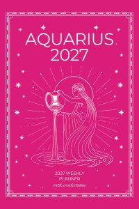 Aquarius 2027 Astro Diary in Shocking Pink