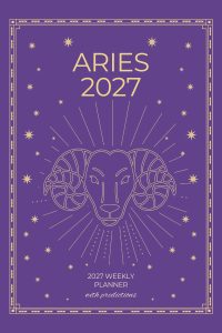 Aries 2027 Astro Diary in Royal Violet
