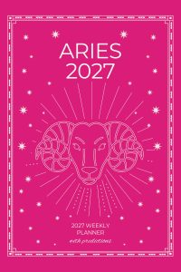 Aries 2027 Astro Diary in Shocking Pink