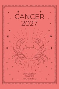 Cancer 2027 Astro Diary in Coral