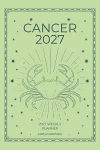 Cancer 2027 Astro Diary in Mint Green