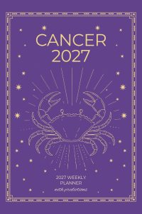 Cancer 2027 Astro Diary in Royal Violet