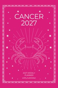 Cancer 2027 Astro Diary in Shocking Pink