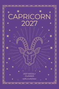 Capricorn 2027 Astro Diary in Royal Violet