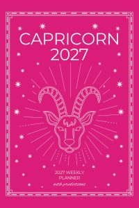Capricorn 2027 Astro Diary in Shocking Pink