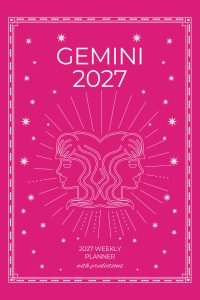 Gemini 2027 Astro Diary in Shocking Pink