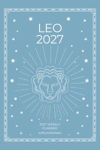 Leo 2027 Astro Diary in Pale Sky