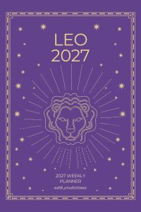 Leo 2027 Astro Diary in Royal Violet