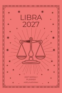 Libra 2027 Astro Diary in Coral