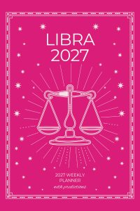 Libra 2027 Astro Diary in Shocking Pink