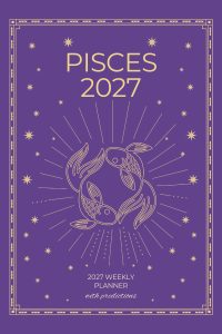 Pisces 2027 Astro Diary in Royal Violet
