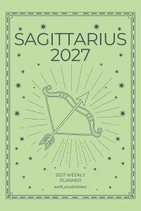 Sagittarius 2027 Astro Diary in Mint Green