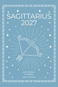Sagittarius 2027 Astro Diary in Pale Sky