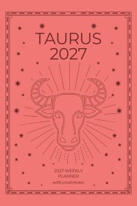Taurus 2027 Astro Diary in Coral