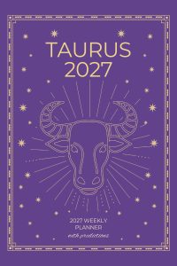 Taurus 2027 Astro Diary in Royal Violet
