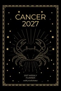 Cancer 2027 Astro Diary in Black