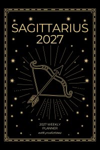 Sagittarius 2027 Astro Diary in Black