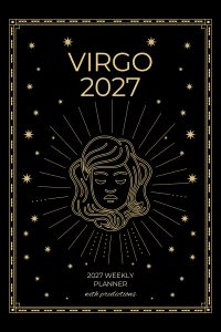 Virgo 2027 Astro Diary in Black